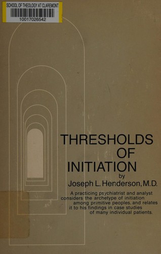 Cover for Thresholds of initiation