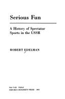 Cover for Serious fun