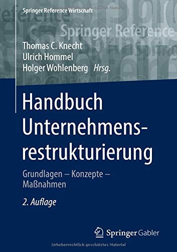 Cover for Handbuch Unternehmensrestrukturierung