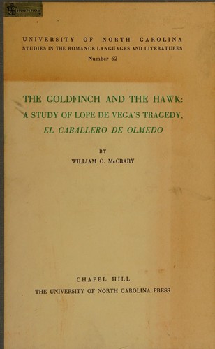 Cover for The goldfinch and the hawk