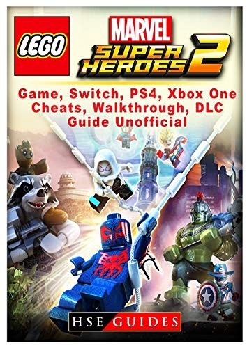 Cover for Lego Marvel Super Heroes 2 Game, Switch, PS4, Xb One, Cheats, Walkthrough, DLC, Guide Unofficial