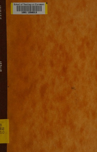 Cover for Jesus im glauben des urchristentums