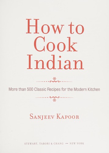 Cover for How to cook Indian