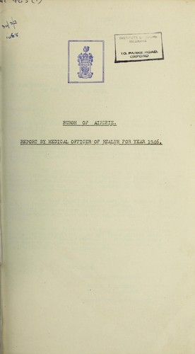 Cover for [Report 1946]