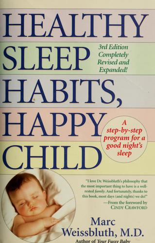 Cover for Healthy sleep habits, happy child