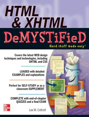Cover for HTML and XHTML DeMYSTiFieD
