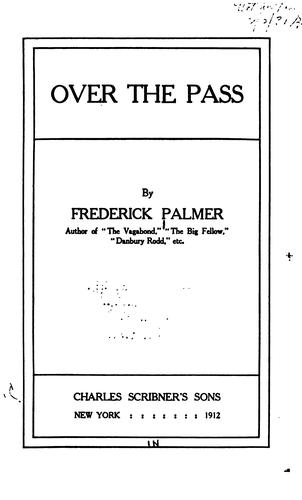 Cover for Over the pass