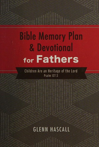 Cover for Bible memory plan and devotional for fathers