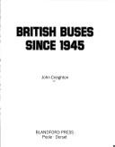 Cover for British Buses Since 1945