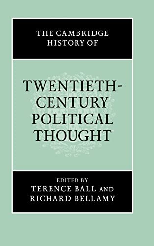 Cover for Cambridge history of twentieth-century political thought