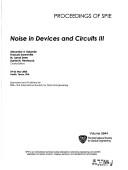 Cover for Noise in Devices And Circuits 3