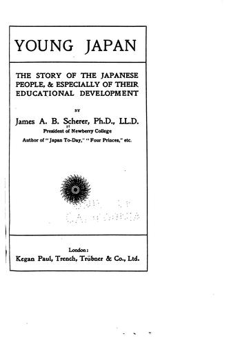 Cover for Young Japan