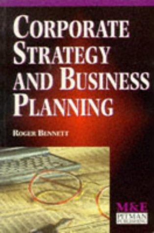 Cover for Corporate Strategy & Business Planning (M & E Handbook)