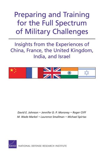 Cover for Preparing and training for the full spectrum of military challenges