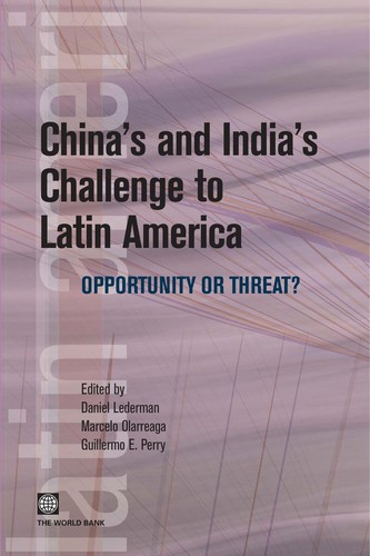 Cover for China's and India's challenge to Latin America