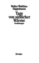 Cover for Tage von süsslicher Wärme