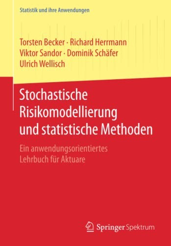 Cover for Stochastische Risikomodellierung und statistische Methoden