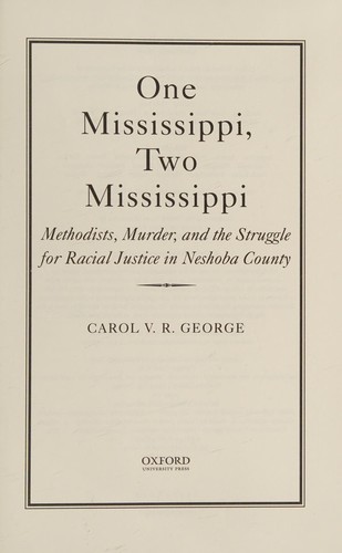 Cover for One Mississippi, Two Mississippi