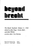 Cover for Beyond Brecht