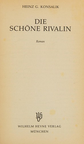 Cover for Die schöne Rivalin