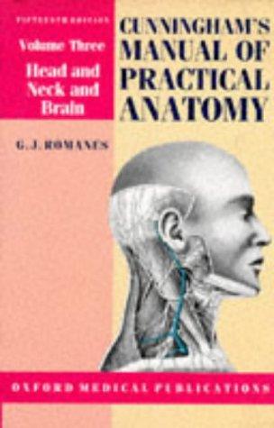 Cover for Cunningham's Manual of Practical Anatomy: Volume III