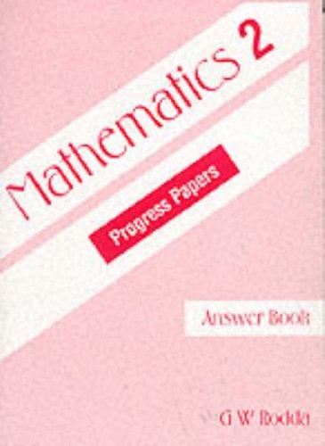 Cover for Mathematics Progress Papers