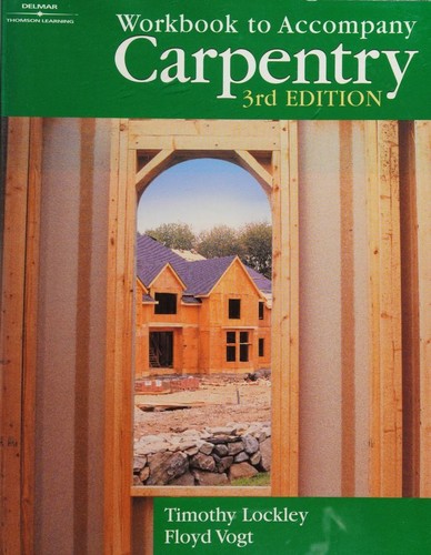 Cover for Carpentry workbook