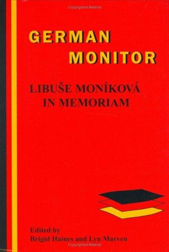 Cover for Libuse Monikova (German Monitor S.) (German Monitor)