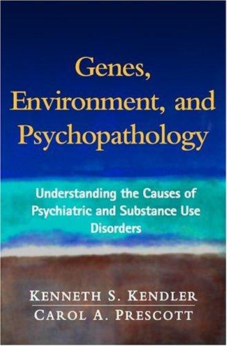 Cover for Genes, Environment, and Psychopathology