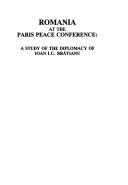 Cover for Romania at the Paris Peace Conference