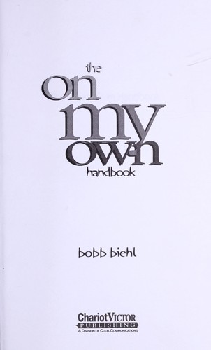 Cover for THE ON MY OWN HANDBOOK