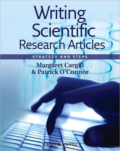Cover for Writing scientific research articles