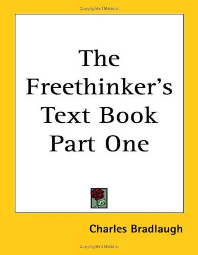 Cover for The Freethinker's Text Book