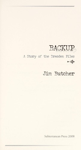 Cover for Backup