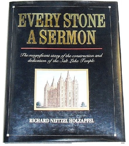 Cover for Every stone a sermon