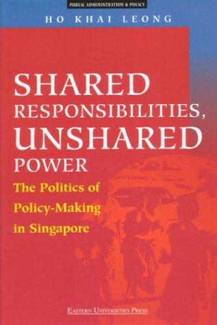 Cover for Shared responsibilities, unshared power