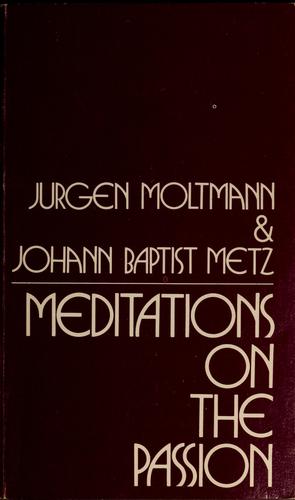 Cover for Meditations on the Passion