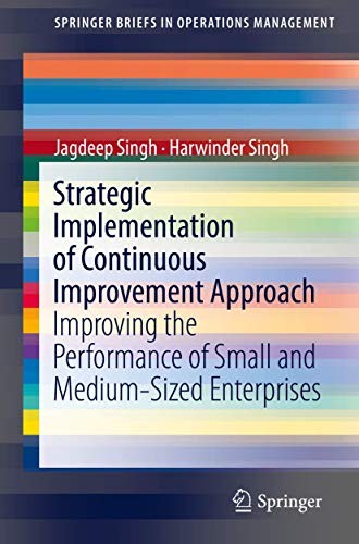 Cover for Strategic Implementation of Continuous Improvement Approach