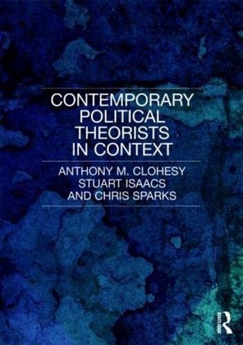 Cover for Contemporary Political Theory