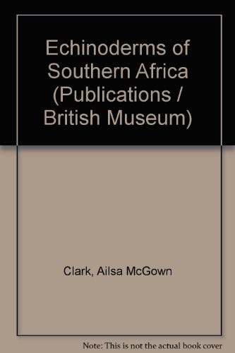 Cover for The echinoderms of Southern Africa