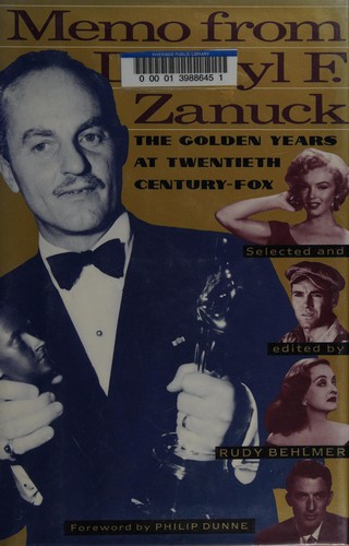 Cover for Memo from Darryl F. Zanuck
