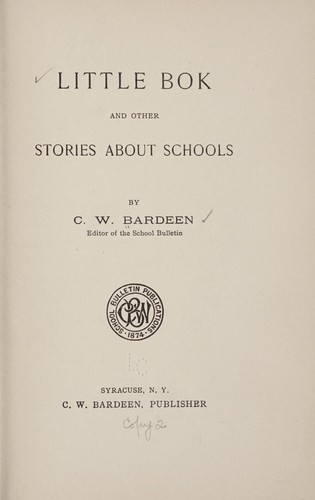 Cover for Little Bok