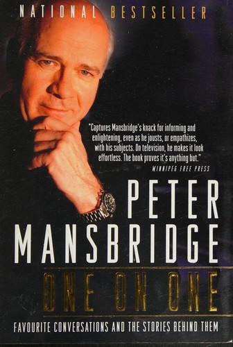 Cover for Peter Mansbridge One on One