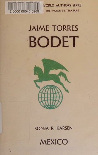 Cover for Jaime Torres Bodet