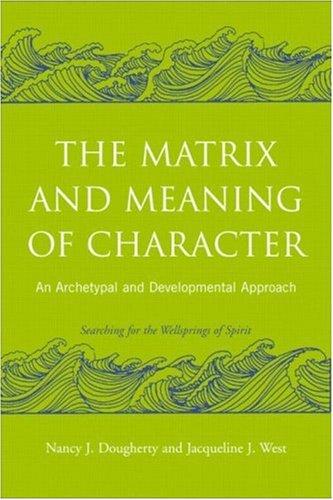 Cover for The Matrix and Meaning of Character