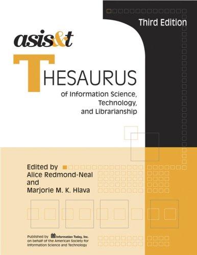 Cover for ASIS&T thesaurus of information science, technology, and librarianship.