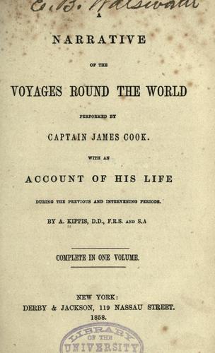 Cover for A narrative of the voyages round the world