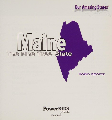 Cover for Maine