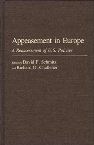 Cover for Appeasement in Europe