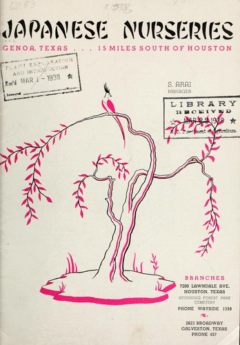 Cover for Japanese Nurseries